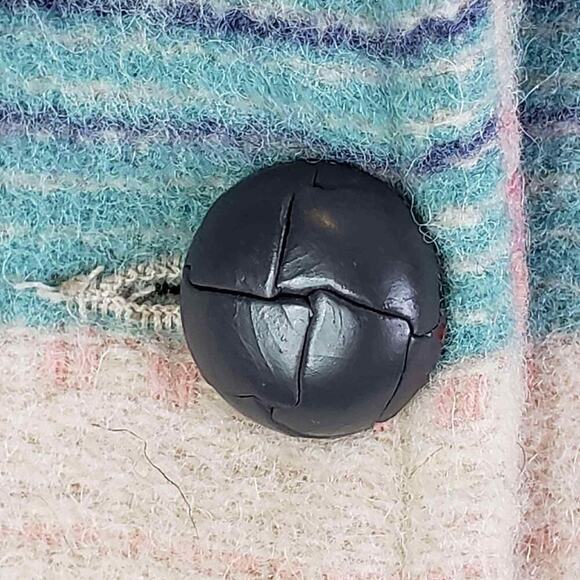 Vintage Woolrich Blanket Coat Southwest Aztec Wool Jacket Women’s Size Medium M - Picture 6 of 11